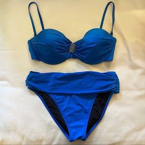 Gideon Oberson 2 Piece Swimsuit - Cobalt Blue